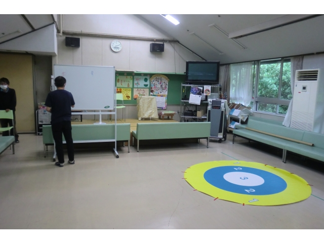 競技会場は準備万端