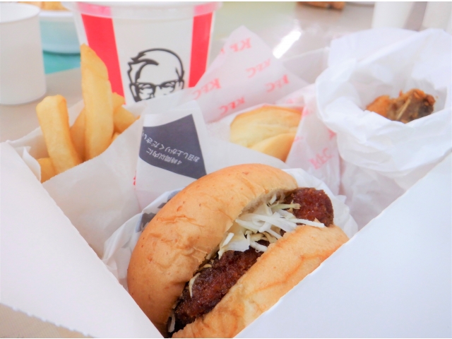 ケンタッキー　和風チキンカツバーガー