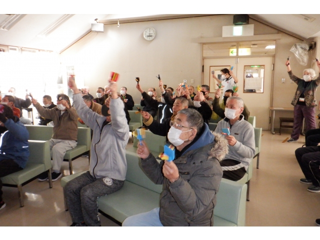 男性陣もがんばっています♫