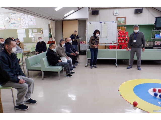 みんな大好きボッチャも続けていますよ