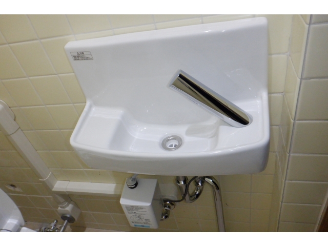 手洗いもつきましたよ！