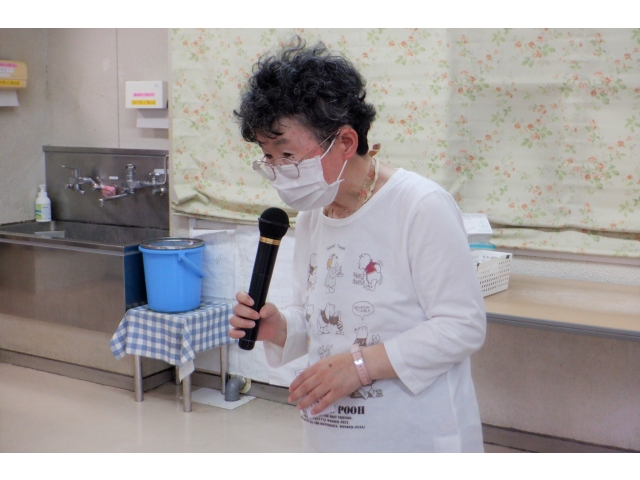 しっかり挨拶できました