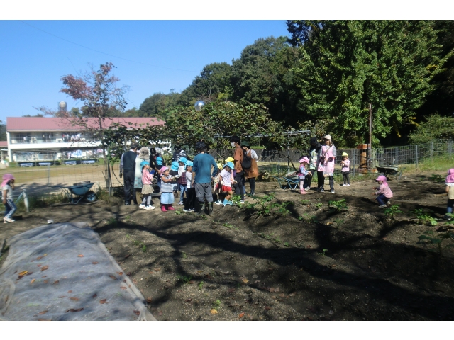 園児さんたちのにぎやかな声が響きます♪