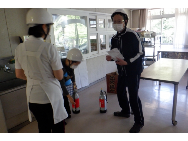 初期消火できずという想定です。