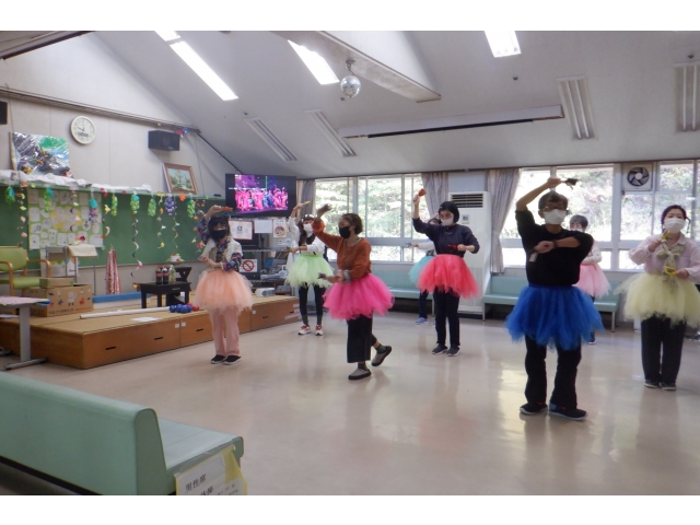 動きが揃ってました🌝