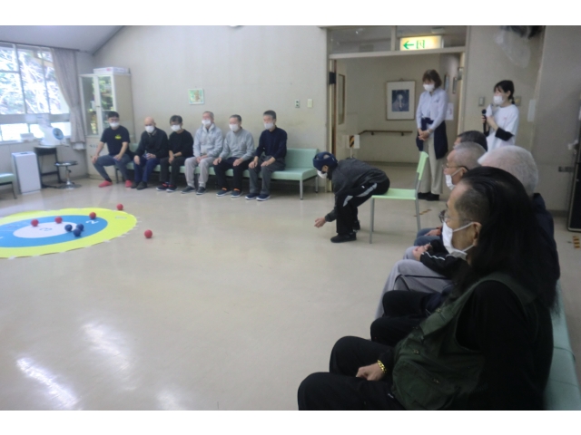 続いてはボッチャです！