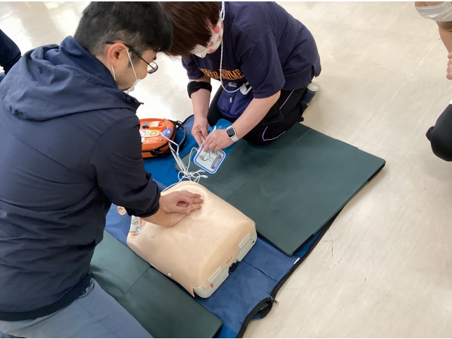 みんなで声掛けしあいながらできました