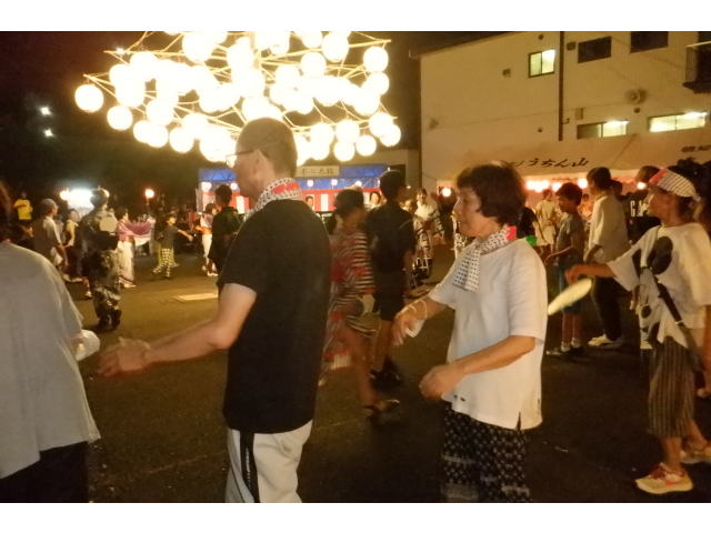 盆踊り楽しいです⭐