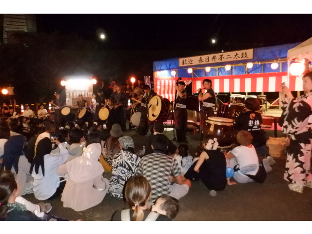 太鼓演奏大迫力でした♪