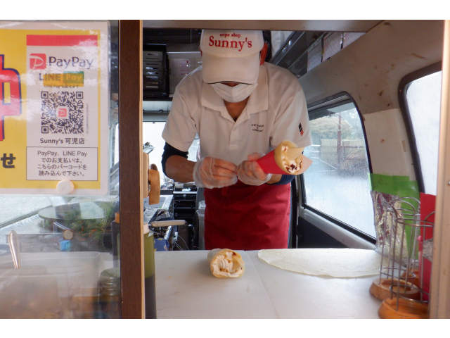 一枚、一枚、丁寧に仕上げてくれています⭐おいしい訳です♪