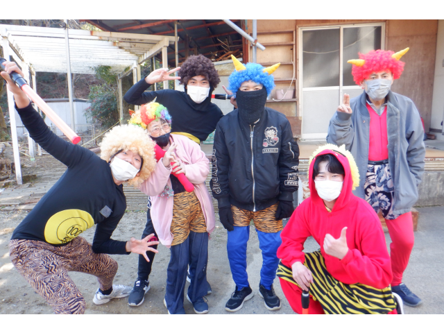 鬼の皆さんパチリ