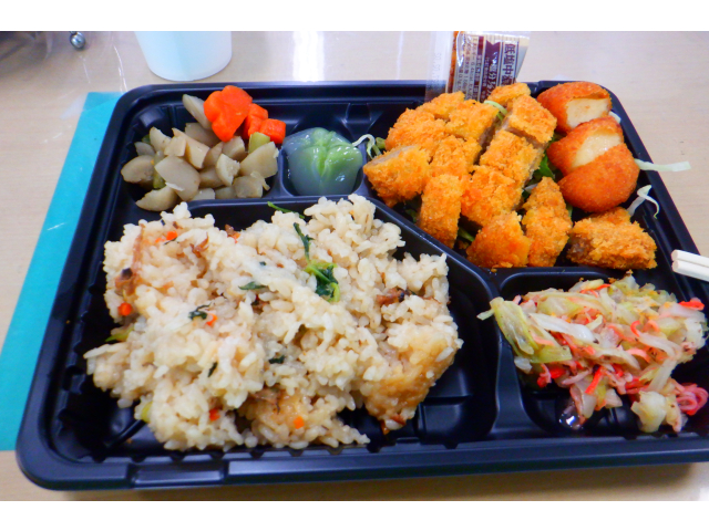 一口大食