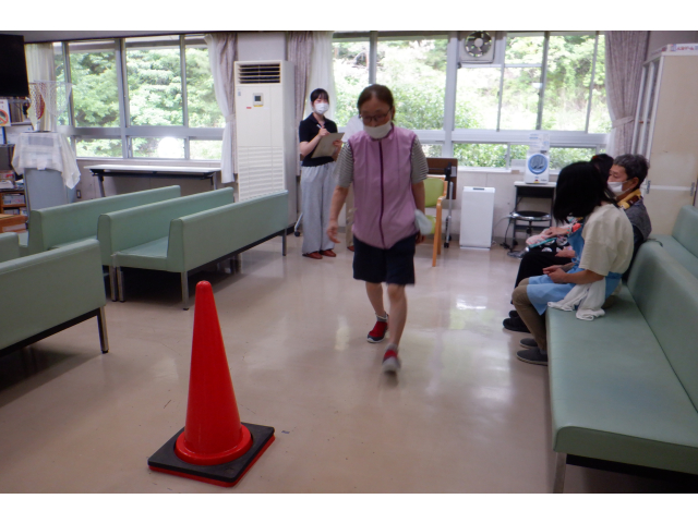 ２回目は１回目より早歩き！