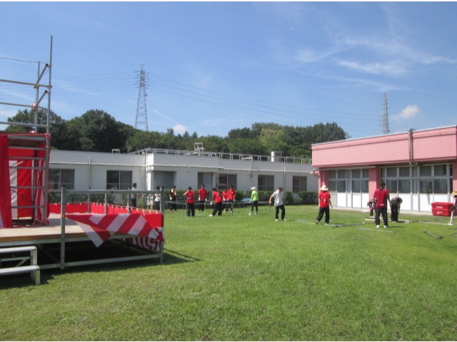 愛知産業大学三河高校の皆さんです。