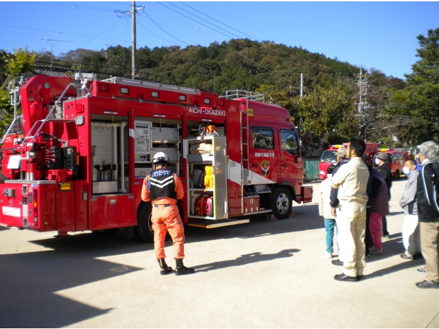 消防車の役割を聞きます。
