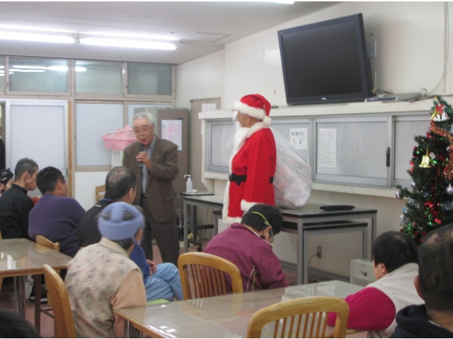 サンタさん登場！
