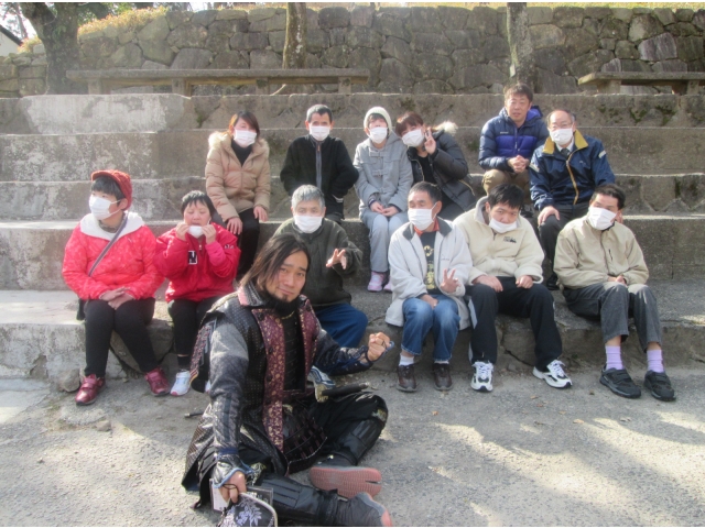 ★武将隊が登場☆