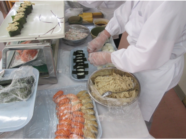 こう握って、、、完成！