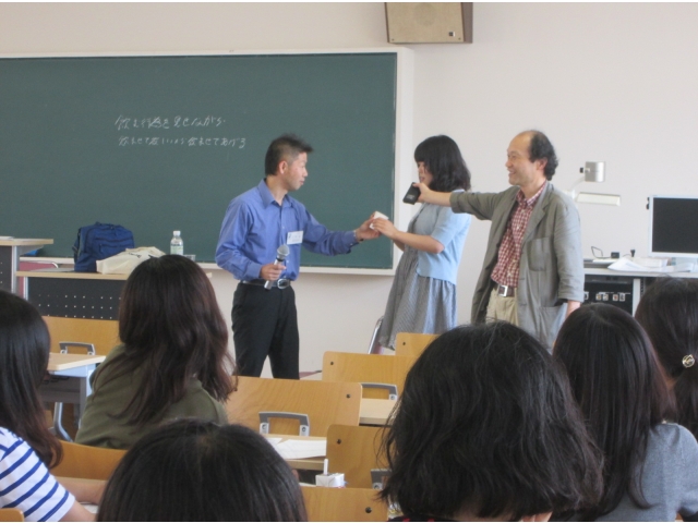 事例１、ロールプレイの風景です。