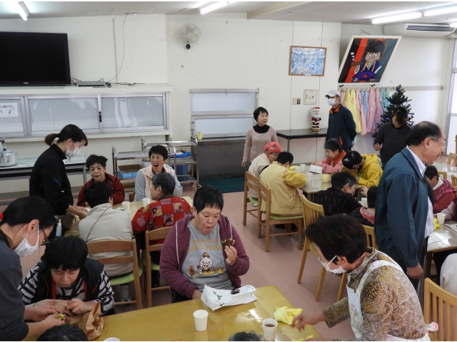 焼き芋会スタート