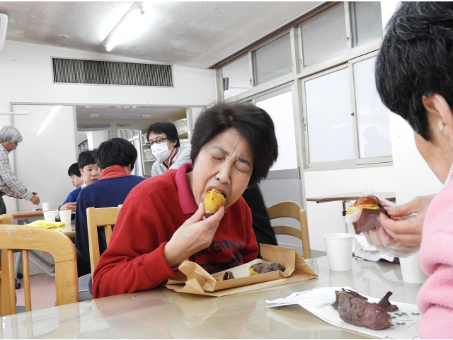 ホクホクで、熱々・・