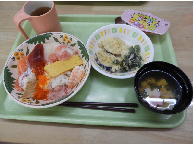 こちらはちらし寿司の利用者様のものになります。