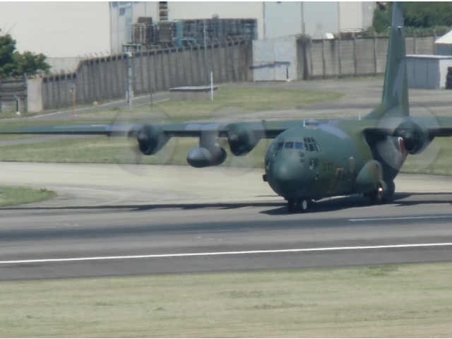 離陸準備中です