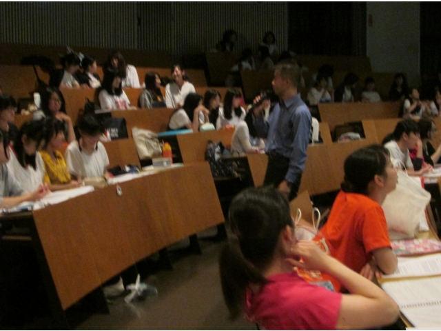 積極的に発言してくれました。