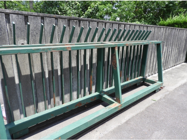 作業前、錆が目立ちますね