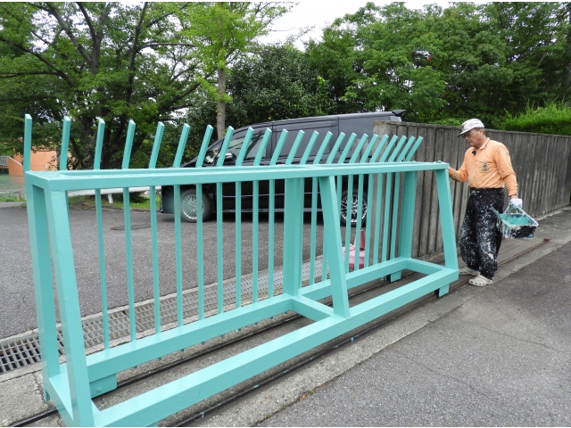 新しい色に塗り替えました。