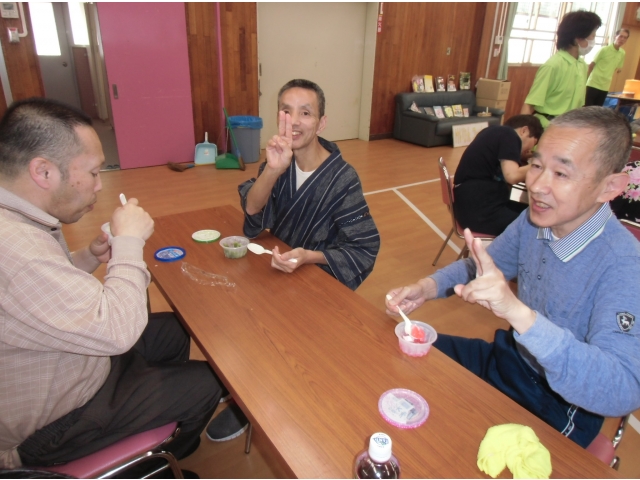 楽しい時間を共有してます