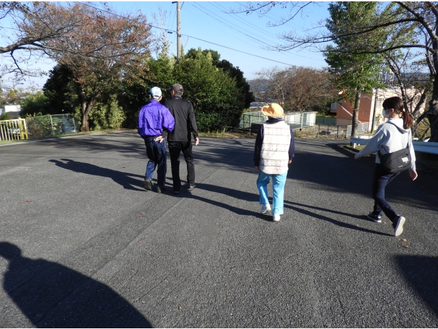 藤川の里から出発します。