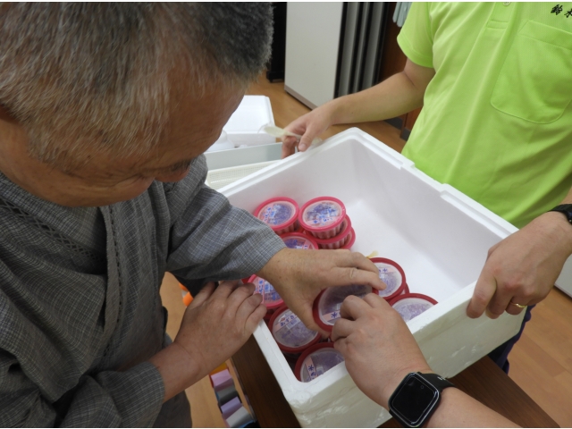 かき氷は何にしようかな～