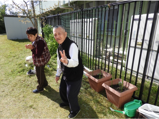 お手伝い頑張りました