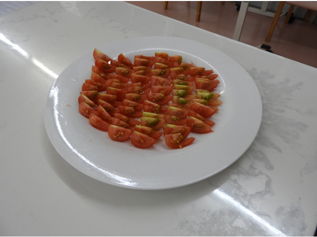 綺麗に並べるとお洒落なスイーツみたい