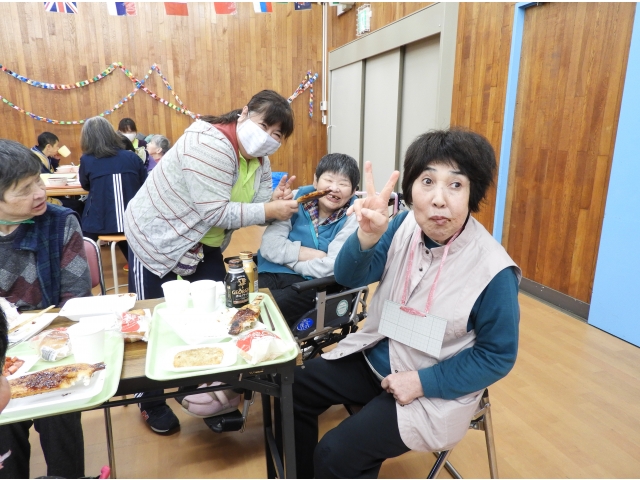 秋祭り楽しいな