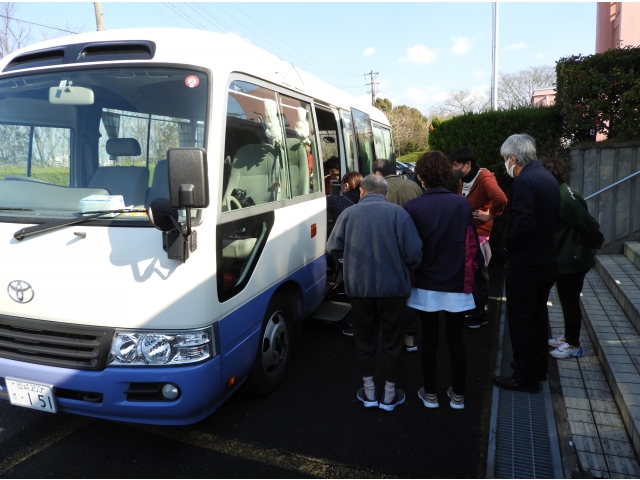 久しぶりの外出でウキウキ