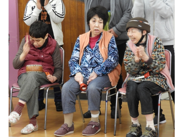 応援にも力が入ります