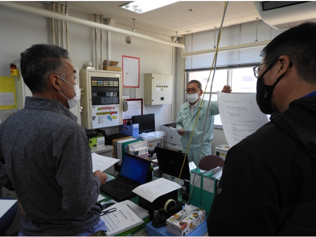 どこで火事があったか感知します