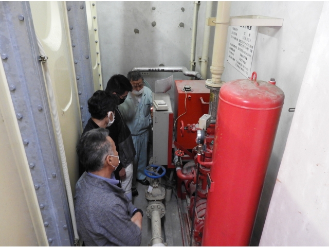 スプリンクラー設備です