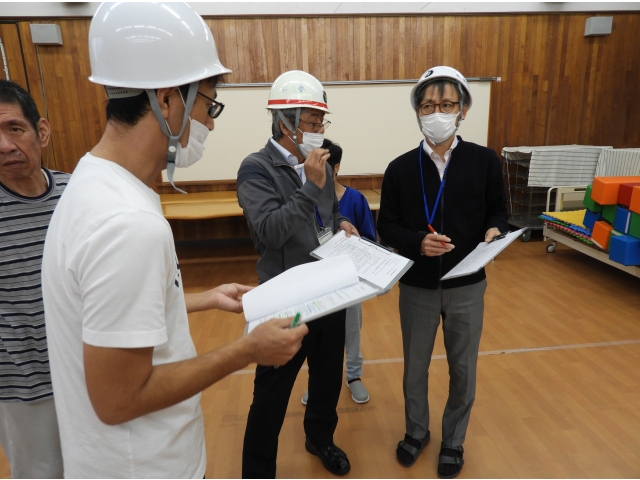 避難完了しました！！