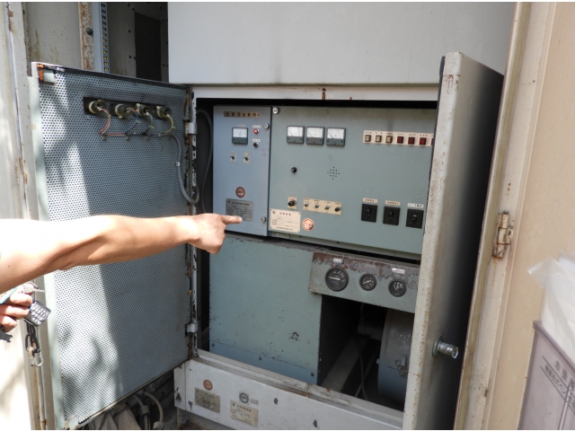 自家発電機の確認ヨシッ