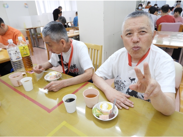 好きなケーキを選んだよ