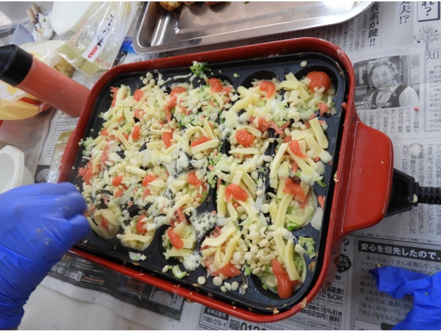 めんたいチーズたこやき