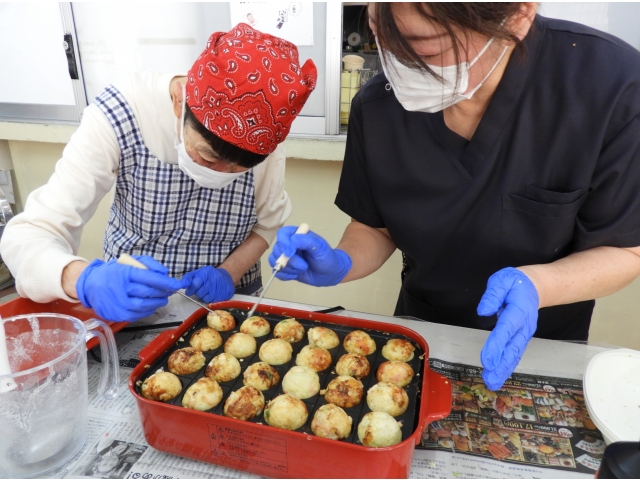 上手にひっくり返せるかな