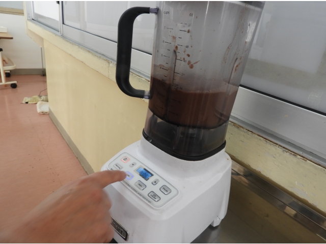 ミキサー食も用意しました