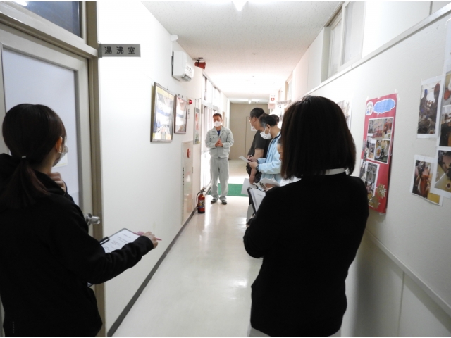 火災報知器・消火栓・消火器の使用方法についての説明