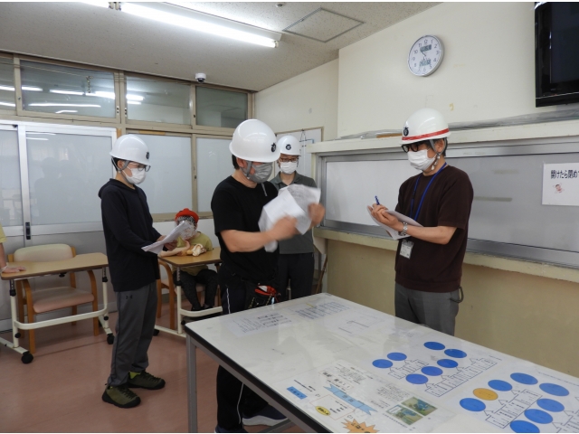 避難完了です②