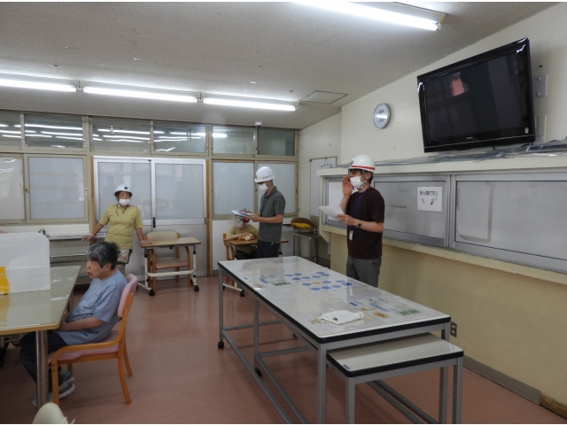 事故無く安全に避難することができました