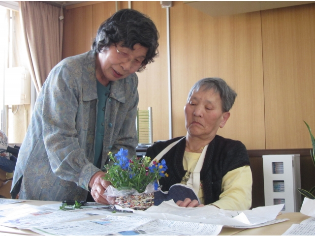 アレンジを考えています。